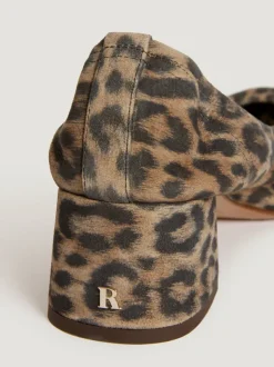 Rouje Souliers></noscript>Ballerines NICOISE CrouteLéopard