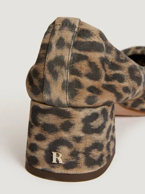 Rouje Souliers>Ballerines NICOISE CrouteLéopard