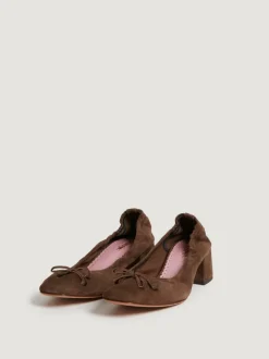 Rouje Souliers>Ballerines NICOISE CrouteEbène
