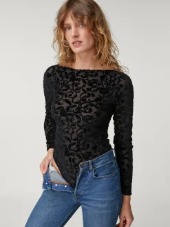 Rouje Tops|Bodys>Body TREVOR VeloursNoir