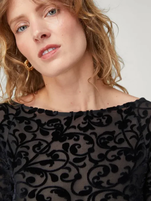 Rouje Tops|Bodys>Body TREVOR VeloursNoir