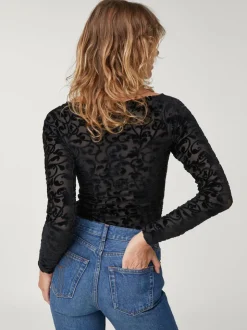Rouje Tops|Bodys></noscript>Body TREVOR VeloursNoir