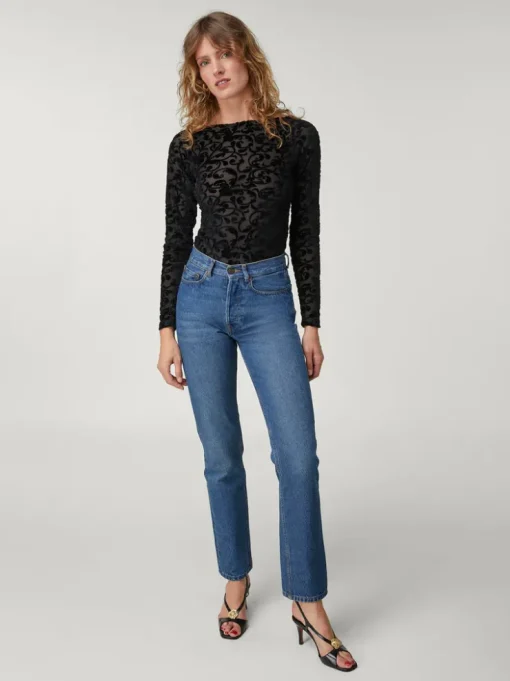 Rouje Tops|Bodys>Body TREVOR VeloursNoir