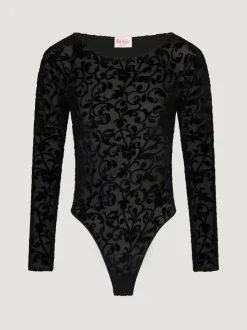 Rouje Tops|Bodys></noscript>Body TREVOR VeloursNoir