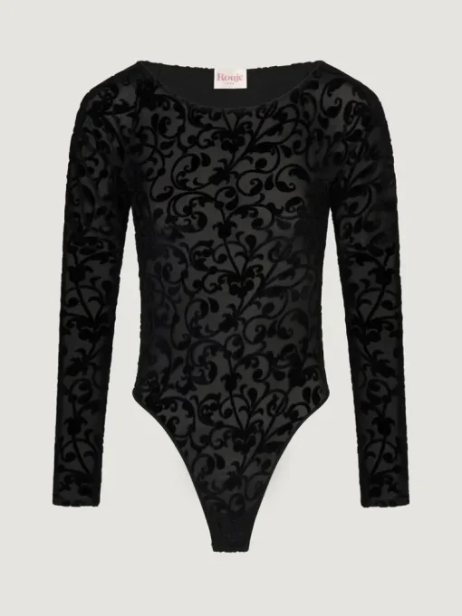 Rouje Tops|Bodys>Body TREVOR VeloursNoir