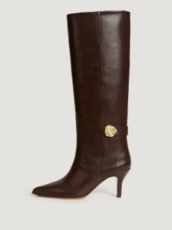 Rouje Souliers>Bottes DRAMA CuirChocolat