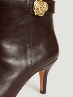 Rouje Souliers>Bottes DRAMA CuirChocolat