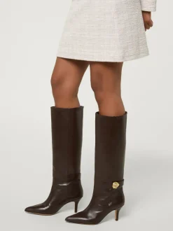 Rouje Souliers></noscript>Bottes DRAMA CuirChocolat