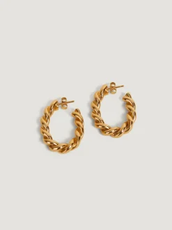 Rouje Bijoux>Boucles d'oreilles AUDREY DoréVieilli