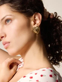 Rouje Bijoux>Boucles d'oreilles DONNA UniOrVieilli