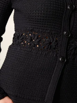 Rouje Mailles>Cardigan ANGELIA UniNoir