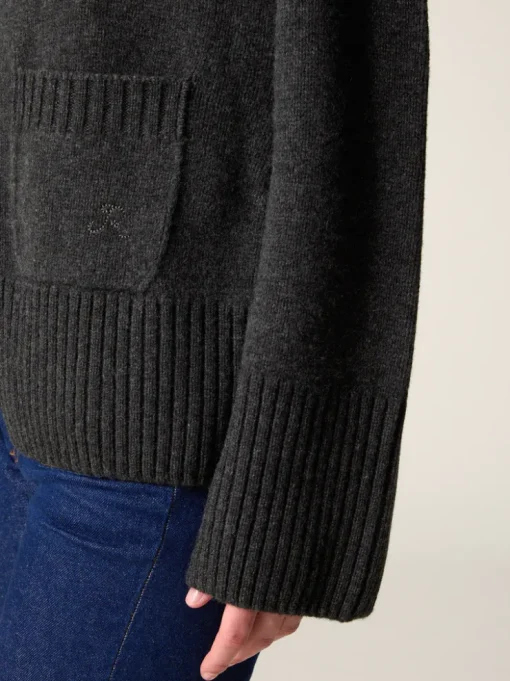 Rouje Mailles>Cardigan RANDY Anthracite