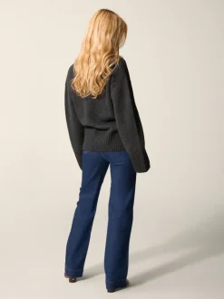 Rouje Mailles></noscript>Cardigan RANDY Anthracite
