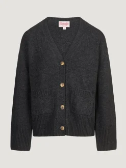 Rouje Mailles></noscript>Cardigan RANDY Anthracite