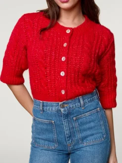 Rouje Mailles>Cardigan YVETTE
