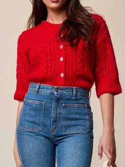 Rouje Mailles>Cardigan YVETTE
