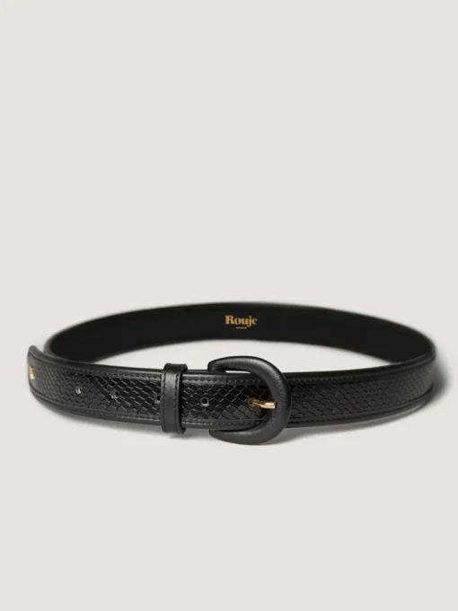 Rouje Ceintures>Ceinture COOPER Noir