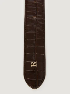 Rouje Ceintures></noscript>Ceinture COOPER CrocoChocolat