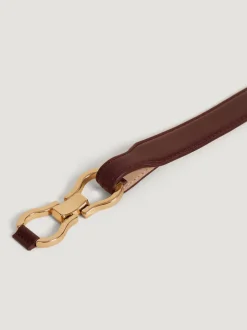Rouje Ceintures>Ceinture LAURE CuirBordeaux