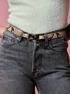 Rouje Ceintures></noscript>Ceinture LAURE Naturel