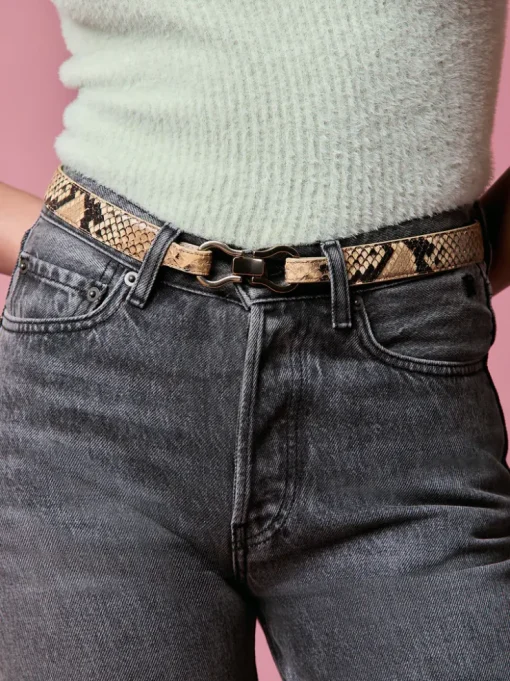 Rouje Ceintures>Ceinture LAURE Naturel