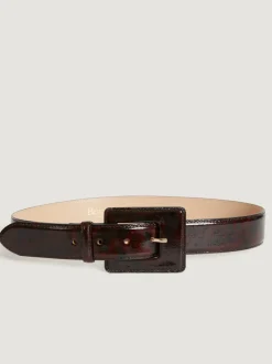 Rouje Ceintures>Ceinture NAWEL VernisTortue