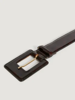 Rouje Ceintures>Ceinture NAWEL VernisTortue