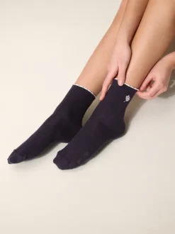 Rouje Lifestyle>Chaussette BETSY TULIPESMARINE
