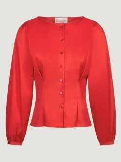 Rouje Tops></noscript>Chemise CLAUDINE UniRouge