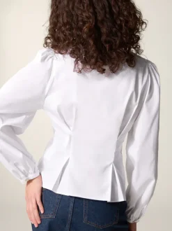 Rouje Tops></noscript>Chemise CLAUDINE UniBlanc