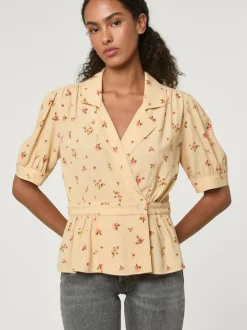 Rouje Tops>Chemise DALIA RosesPaille