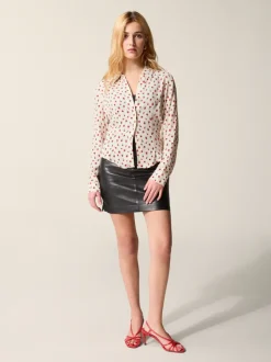 Rouje Tops></noscript>Chemise PALMYRA FLEURETTESAUVAGEECRU