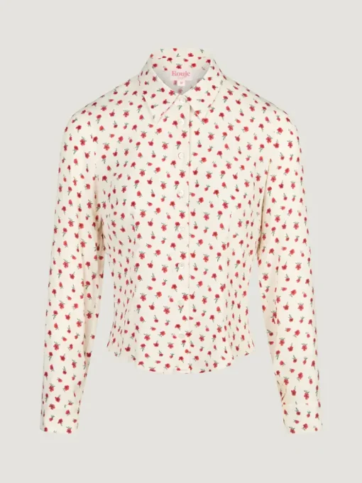 Rouje Tops>Chemise PALMYRA FLEURETTESAUVAGEECRU