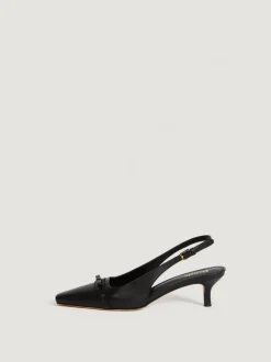 Rouje Souliers>Escarpins ABELIA CuirNoir