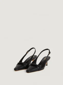 Rouje Souliers>Escarpins ABELIA CuirNoir