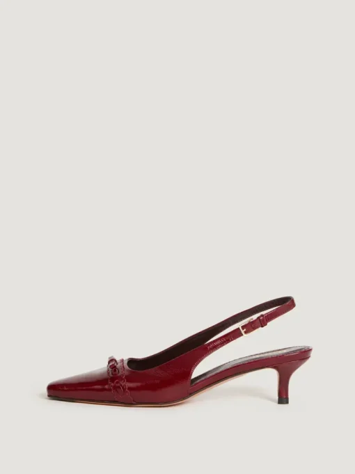 Rouje Souliers>Escarpins ABELIA VernisBordeaux