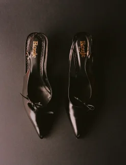 Rouje Souliers></noscript>Escarpins MILANAISE GLACENOIR