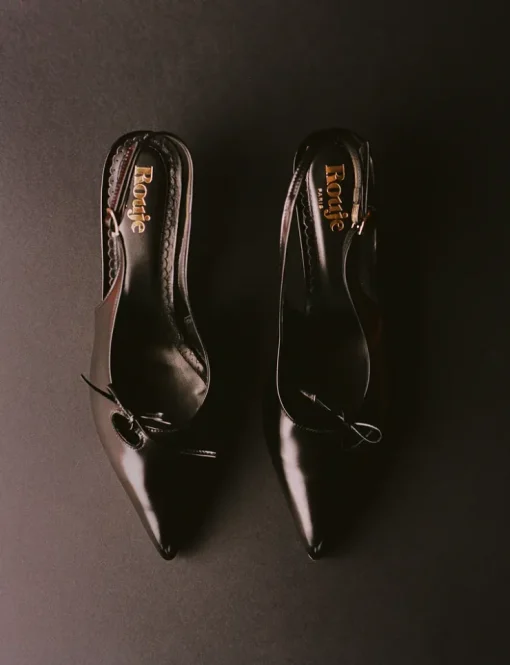 Rouje Souliers>Escarpins MILANAISE GLACENOIR