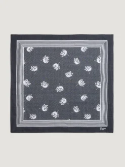 Rouje Lifestyle>Foulard TANGUY CHAMPSDETULIPESMARINE