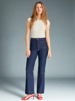 Rouje Denim|Jeans Évasés>Jean BELLEVILLE UNIBRUT
