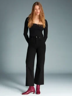 Rouje Denim|Jeans Évasés>Jean CONCORDE UniBlackStoneSimple