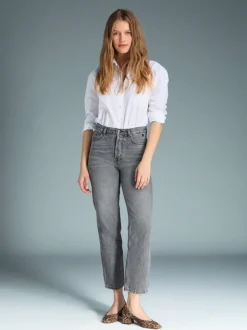 Rouje Denim|Jeans Droits>Jean MARAIS BlackvintagewashNOIRVINTAGEWASH