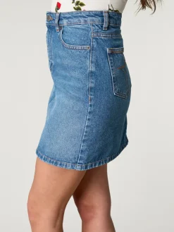 Rouje Jupes></noscript>Jupe DENISE Indigodoublestone