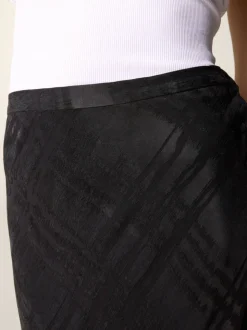 Rouje Jupes></noscript>Jupe FLORINE BlackJacquard