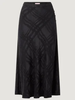 Rouje Jupes></noscript>Jupe FLORINE BlackJacquard