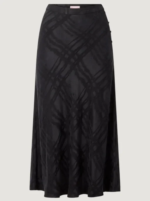 Rouje Jupes>Jupe FLORINE BlackJacquard