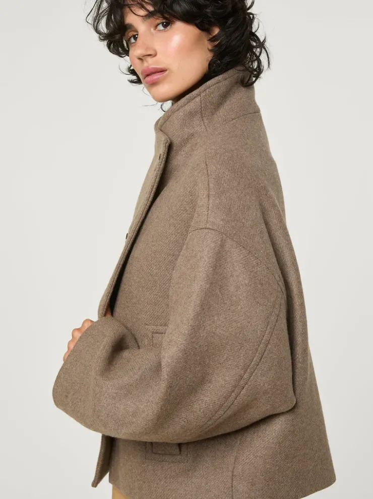 Rouje Manteaux & Vestes>Manteau GEDEON UniTaupe