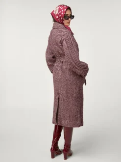 Rouje Manteaux & Vestes></noscript>Manteau GERARD ChevronBordeaux