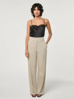 Rouje Pantalons>Pantalon PAOLI UniBeige