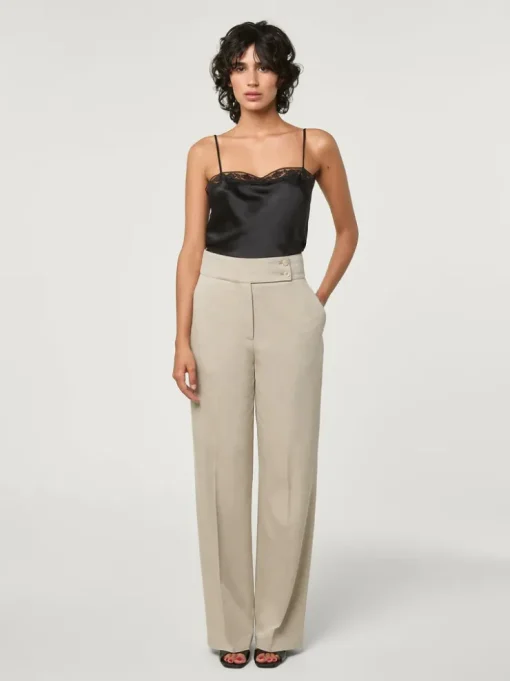 Rouje Pantalons>Pantalon PAOLI UniBeige